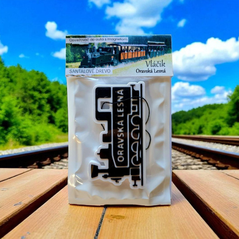 Osviežovač do auta 3D Fresh - Oravská Lesná - vôňa: Santalové drevo